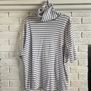 Plus size cotton turtle neck, Ava & Vic, 4x